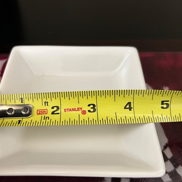 Vintage Wooden Tray Cutting Board/Cheese Board and 3 Appetizer Dishes - Picture 6 of 8